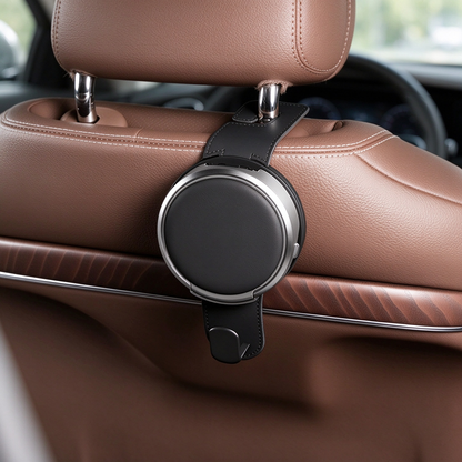 Foldable Car Seat Cup Holder with Hook