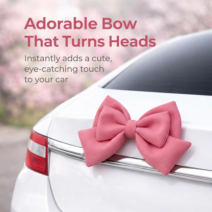 🎀Car rear bowtie decoration (for vehicle exterior)