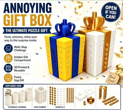 The Ultimate Annoying Gift Box | Hilarious Prank Box & Gag Gift 🎁