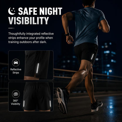 💥Summer Casual Men’s solid-color shorts with zippered pockets