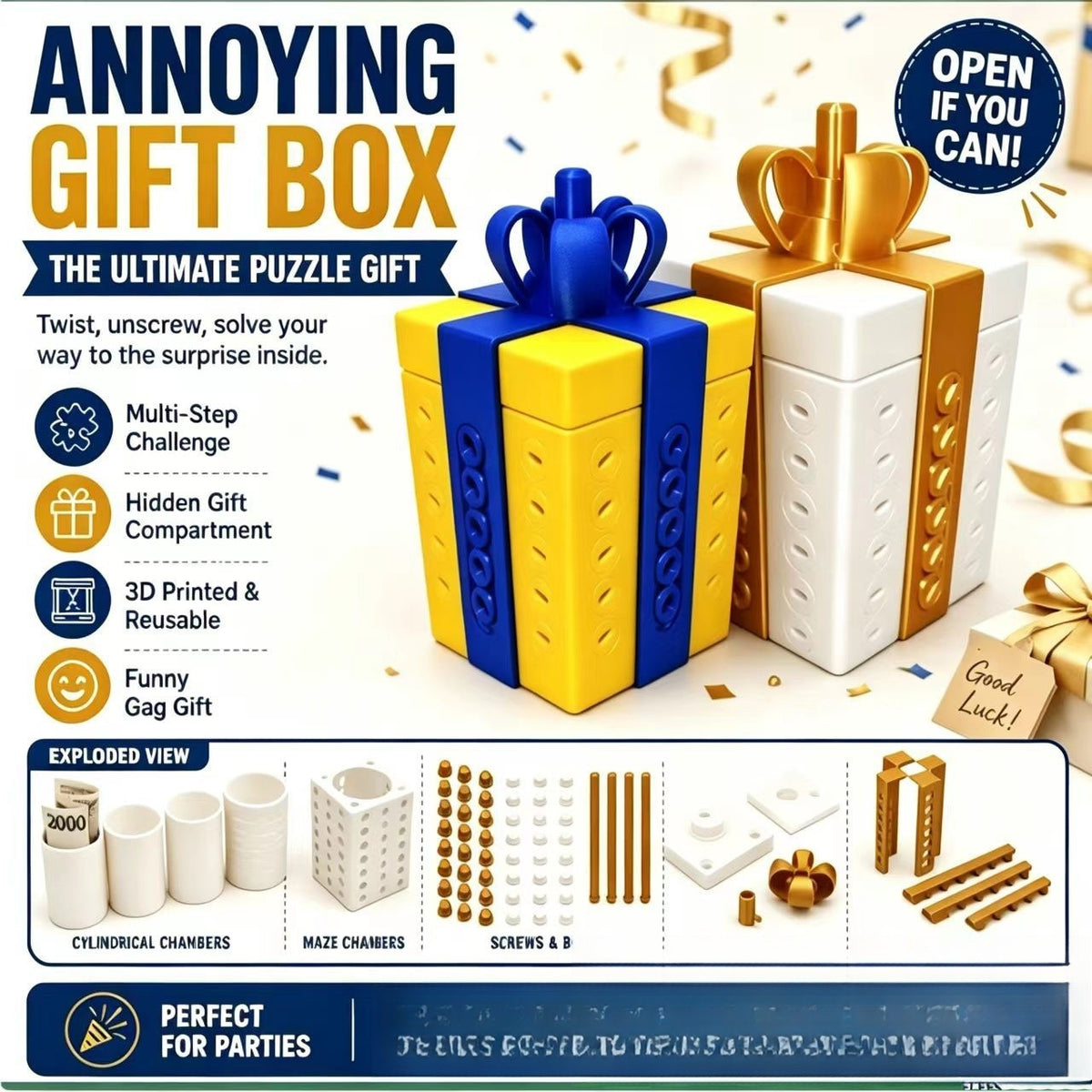The Ultimate Annoying Gift Box | Hilarious Prank Box & Gag Gift 🎁