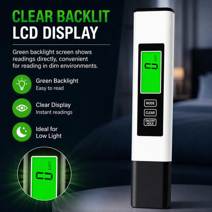 💧Portable conductivity water quality test pen