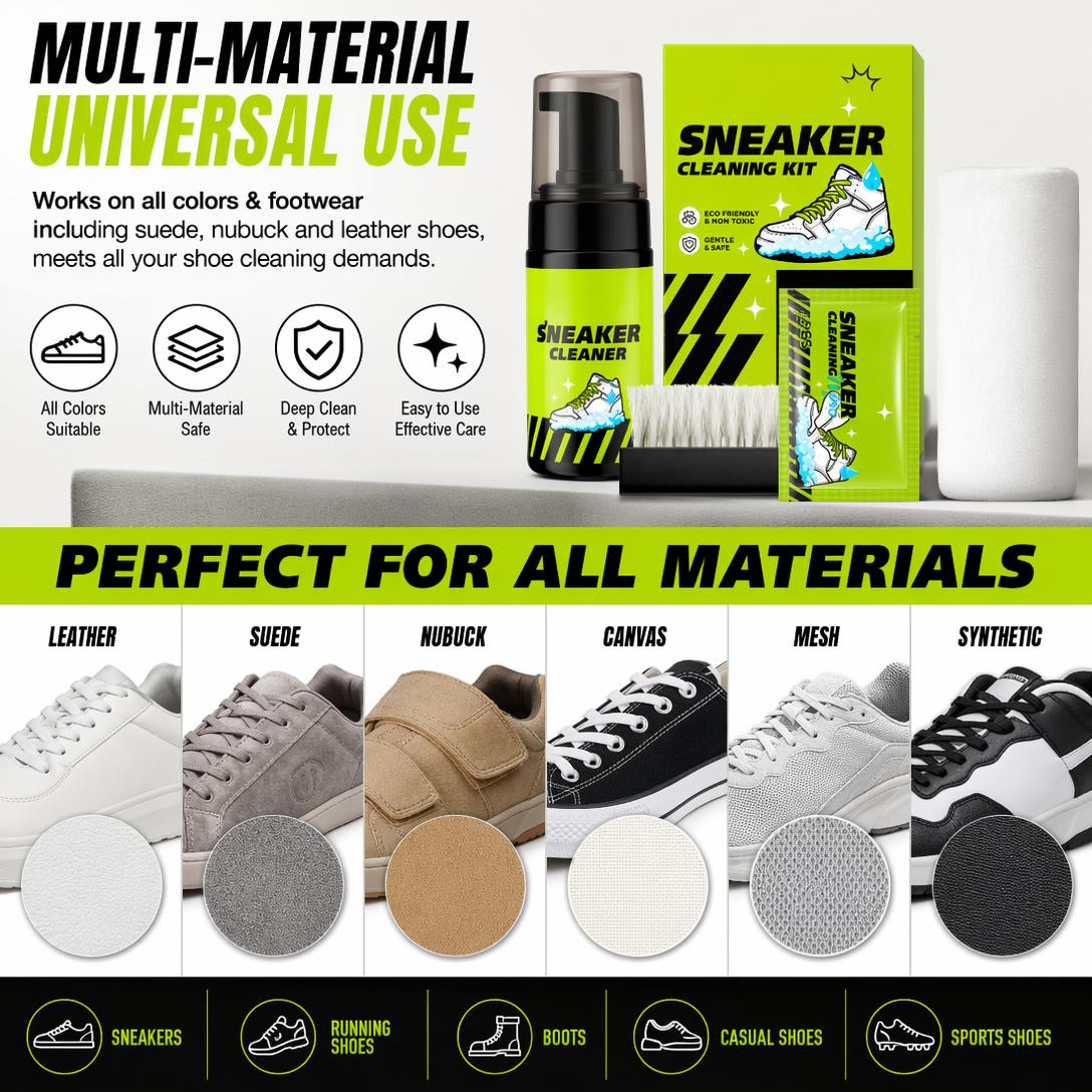 👟Footwear cleaning and care kit
