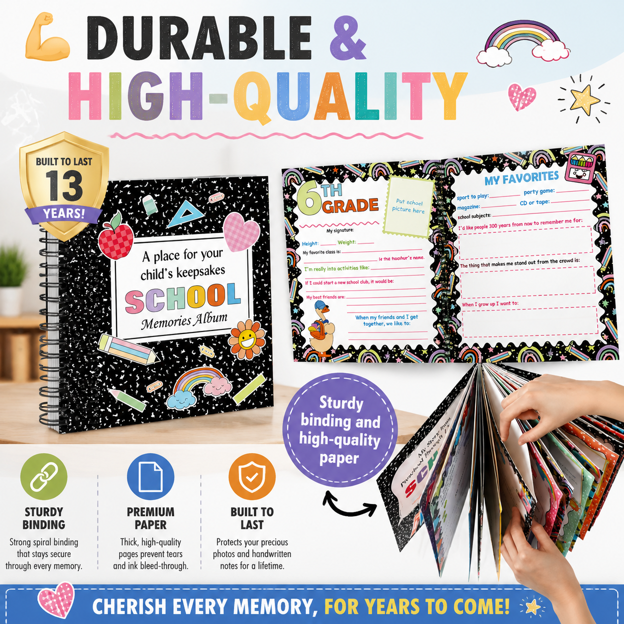📚Children's School Memory Album