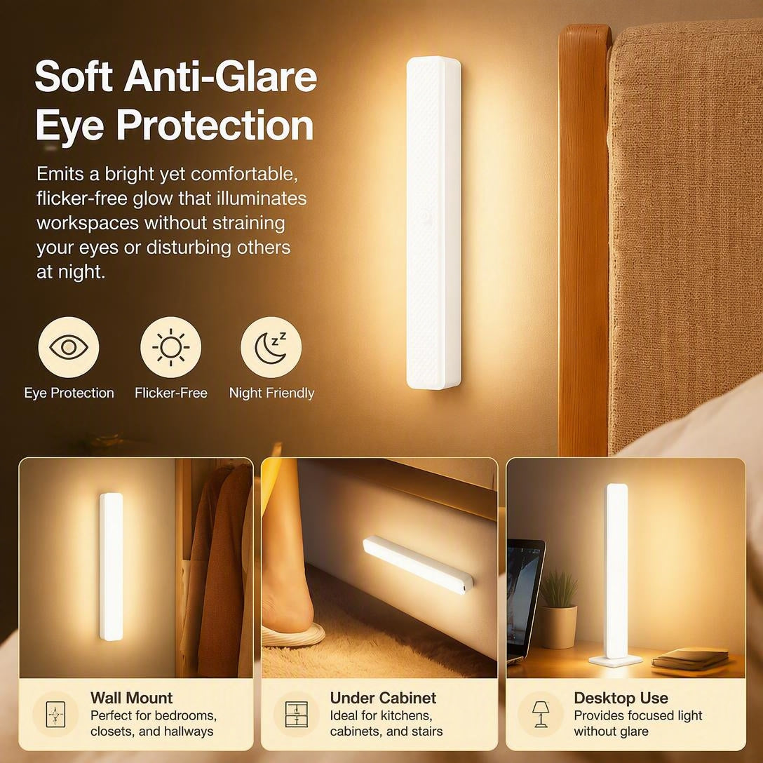 ⚡Wireless Magnetic Motion Sensor LED Cabinet Light