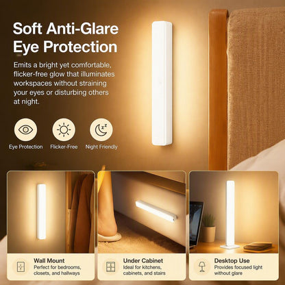 ⚡Wireless Magnetic Motion Sensor LED Cabinet Light