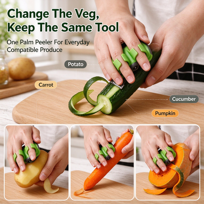 Finger-Grip Vegetable Peeler