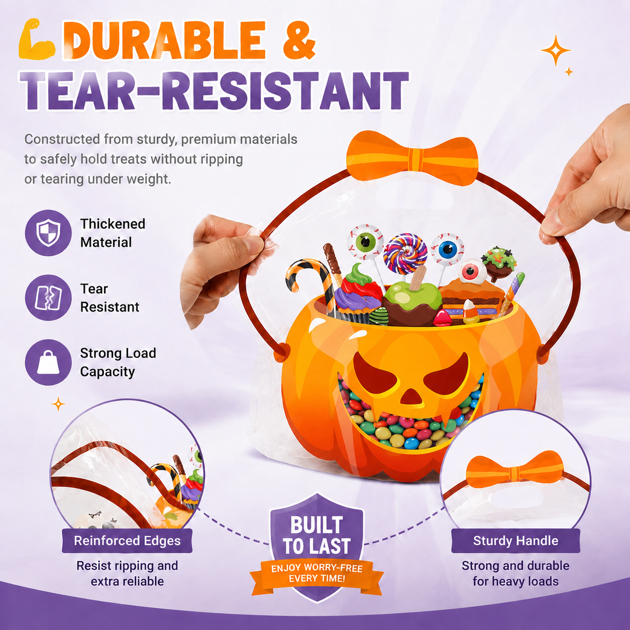 🍬Halloween Pumpkin Pot Candy Bag