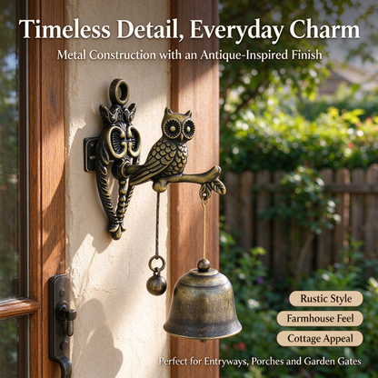 Vintage Animal Hanging Door Bell