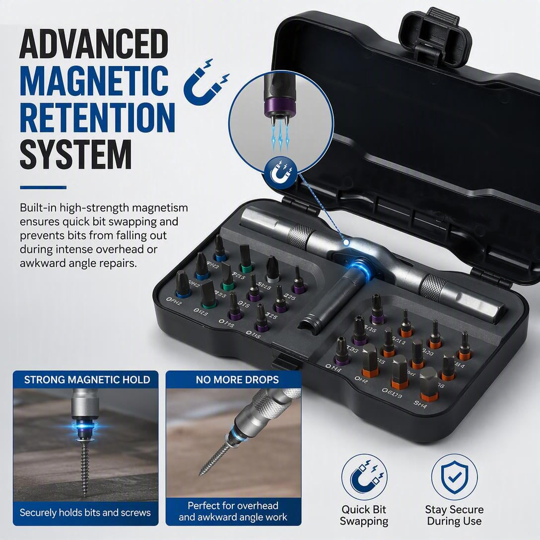🔧24-in-1 Multifunctional Screwdriver Set