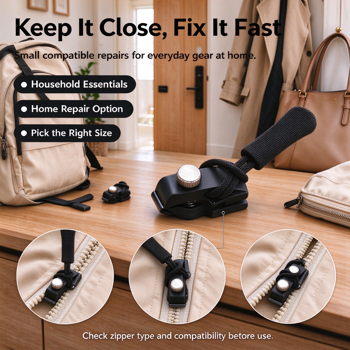 Zipper Repair Kit