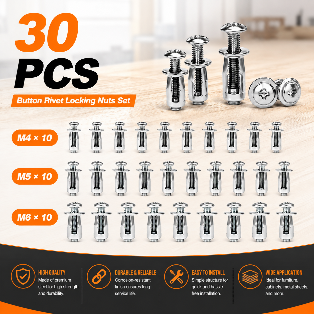 30 Pcs