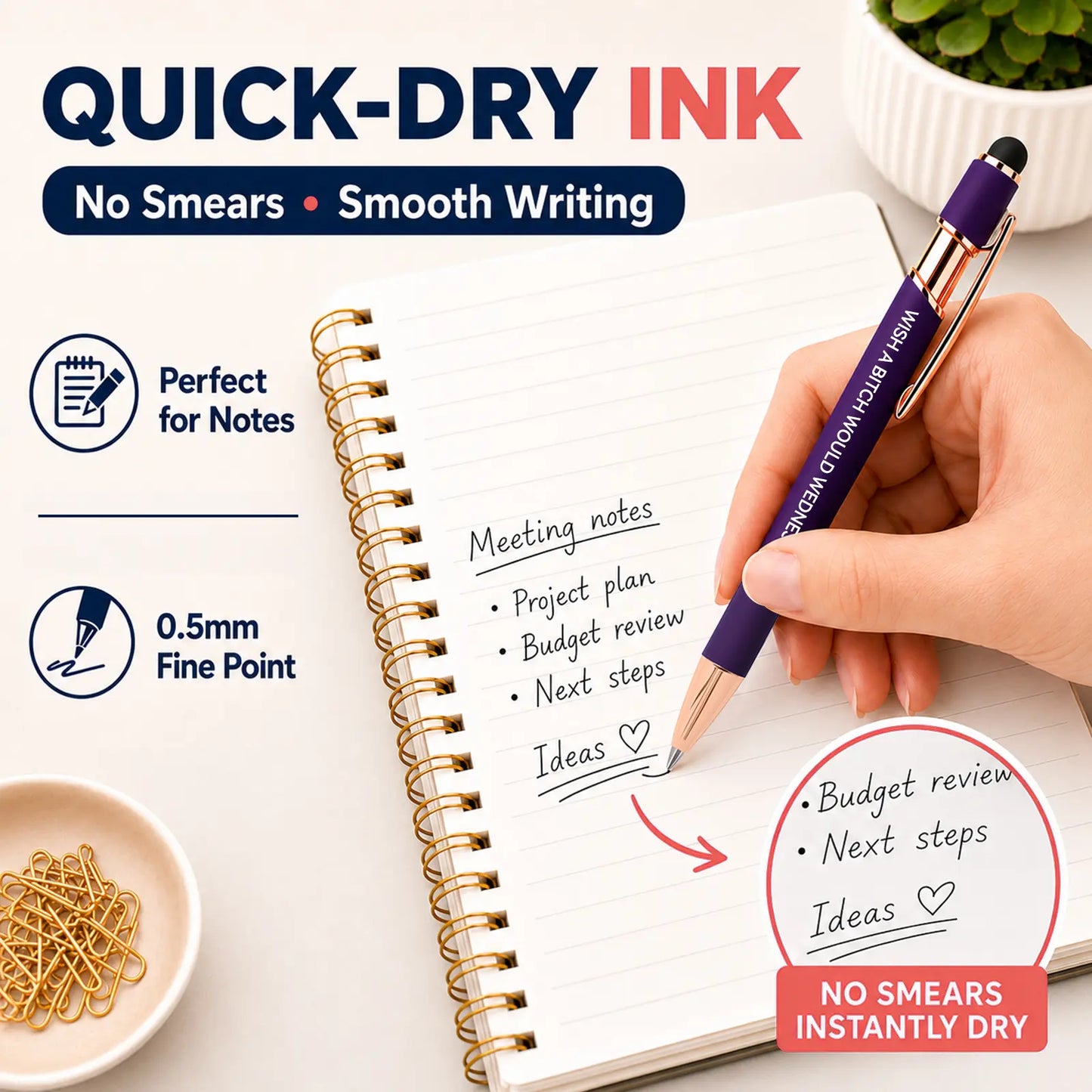 ✍️7 Pcs Funny Adult Gel Pen Set