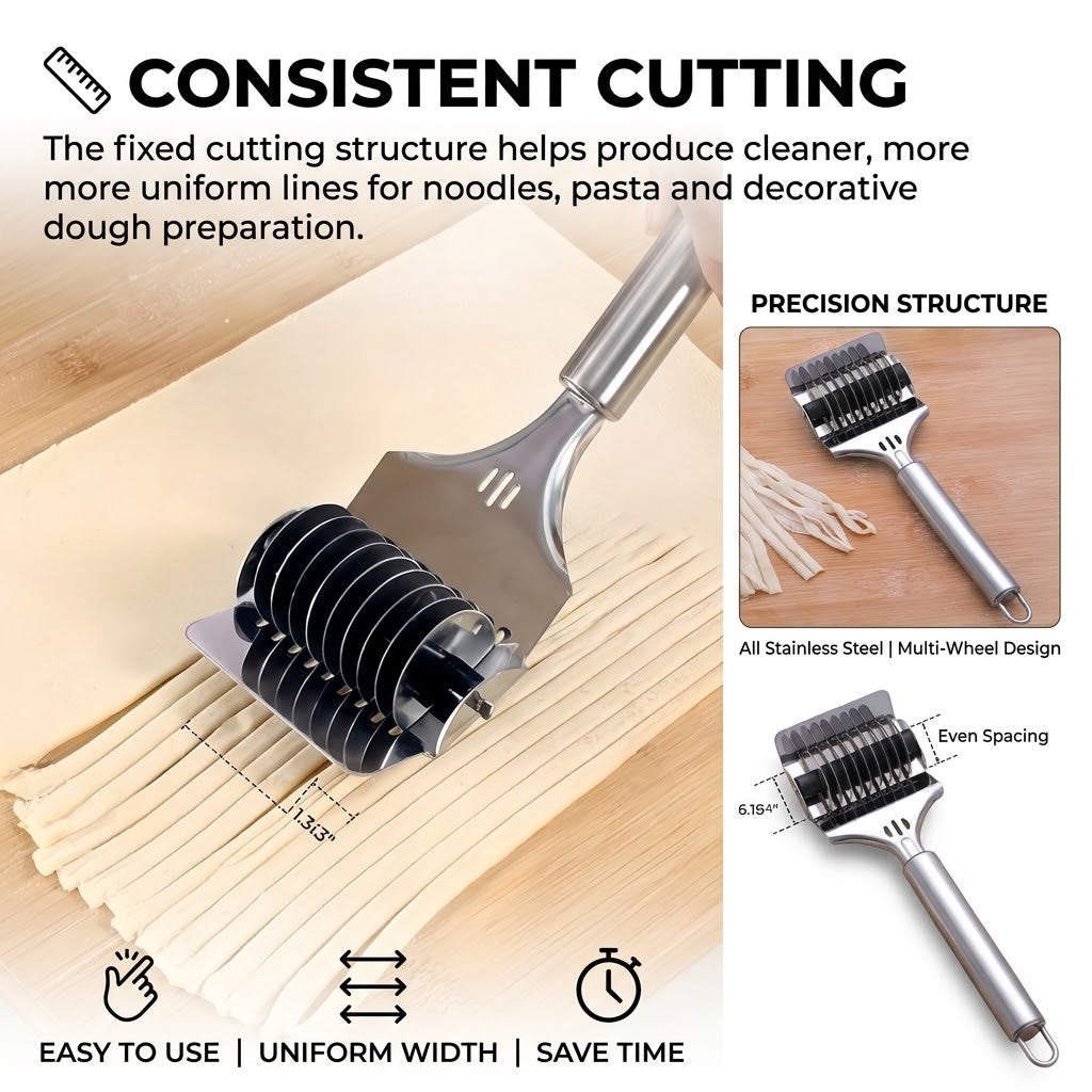 Stainless Steel Manual Household Noodle Cutter