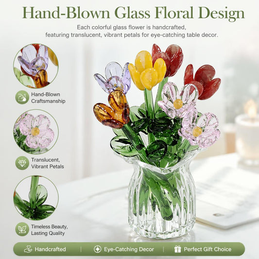 🌸DIY Mixed Artificial Flower Gift Ornament Kit