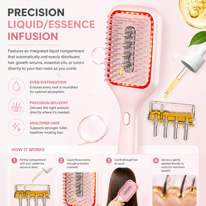 💆Red Light Scalp Massage Comb