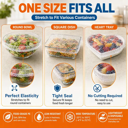 Refrigerator Food Cover To Prevent Odor Mixing, Dust Cover, And Leftover Food Cover
