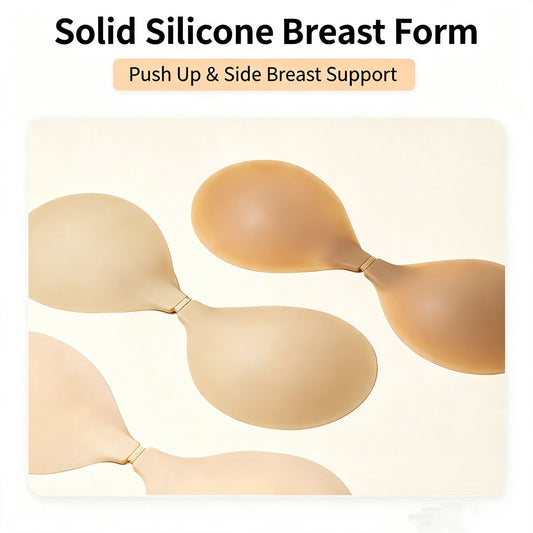 Reusable Lifting And Shaping Seamless Backless Invisible Bra