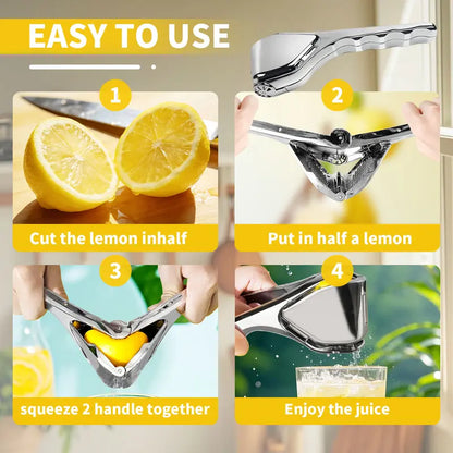 🍊💪 Stainless Steel Citrus Squeezer