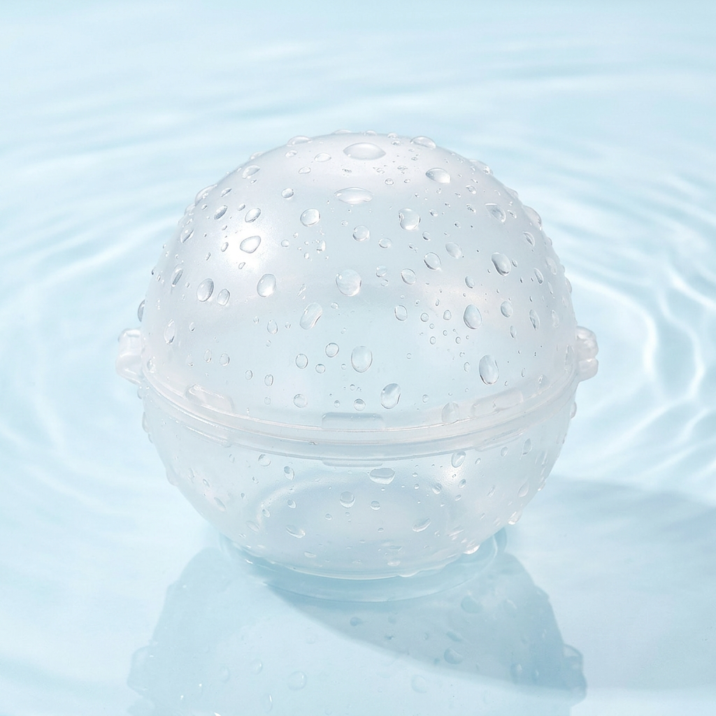 💧Silicone magnetic reusable water ball