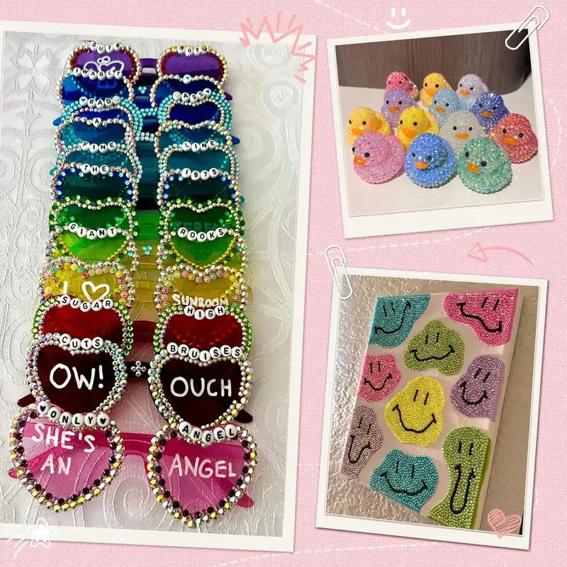 💎 Jelly Flatback RhinestonesBedazzling Kit, DlY Diamond Art