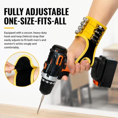 🧲Heavy-Duty Thumb-Loop Magnetic Wristband
