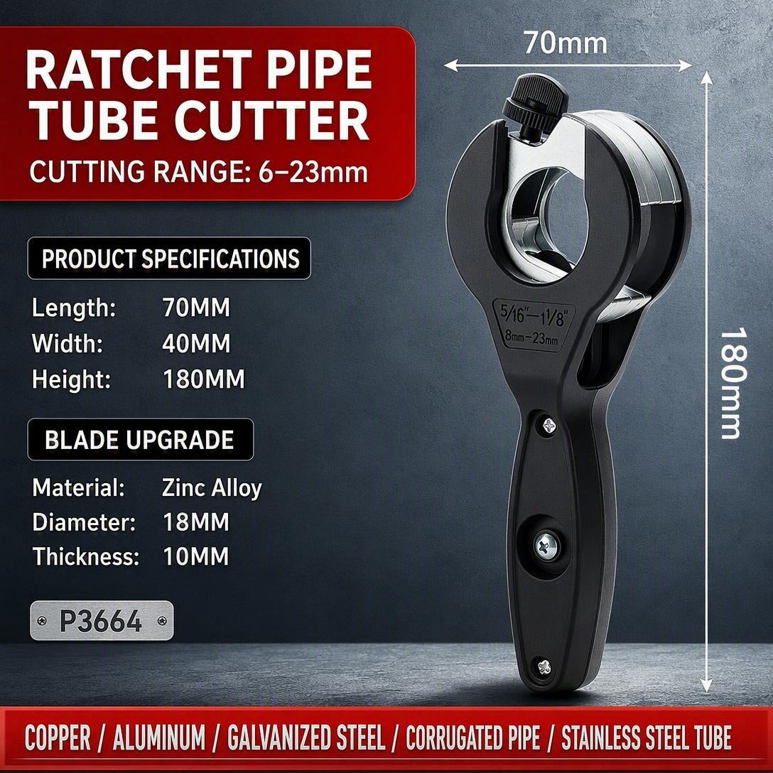 Ratchet Pipe Cutter（6-23mm）