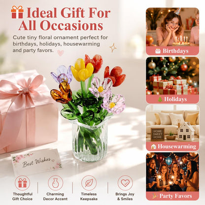 🌸DIY Mixed Artificial Flower Gift Ornament Kit