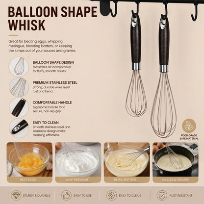 Stainless Steel Manual Egg Beater Kitchen Mixer