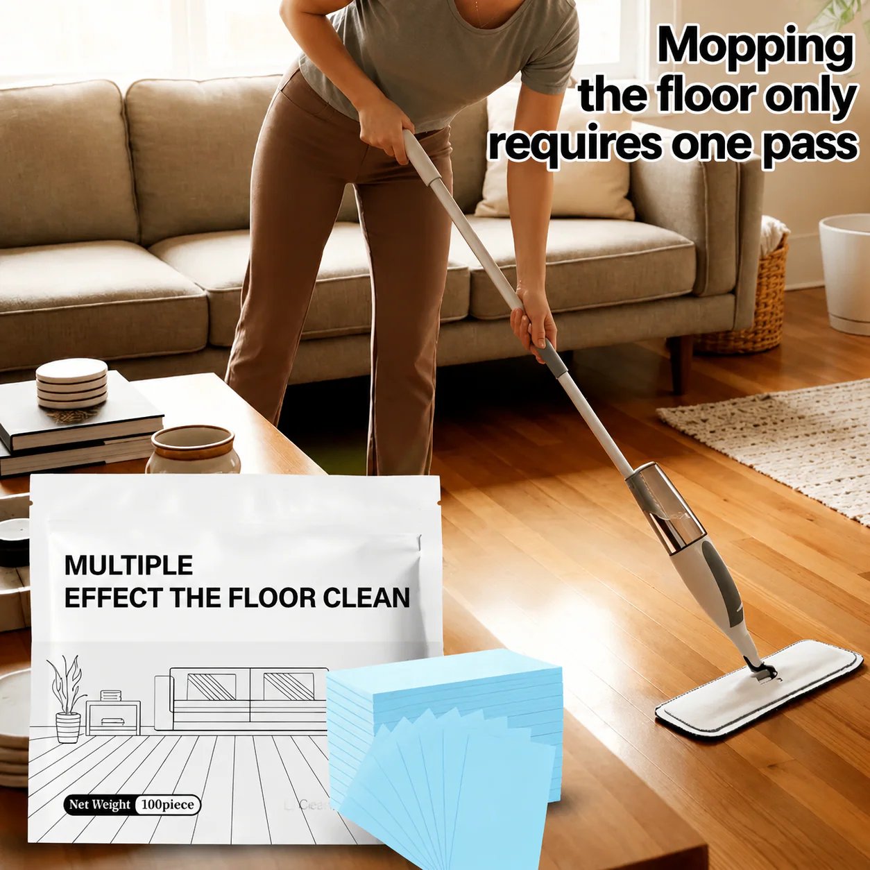 🫧Multi-Surface Antibacterial Cleaner for Hardwood, Tile & Laminate