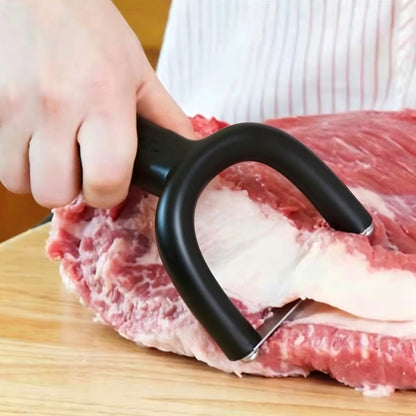 🔥 Precision Handheld Fat Trimmer – Professional BBQ Meat Fat Remover Tool 🥩