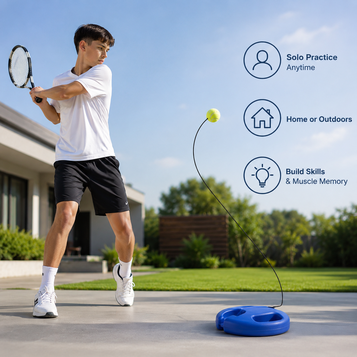 Tennis Training Kit | Portable Innovative Ball Game