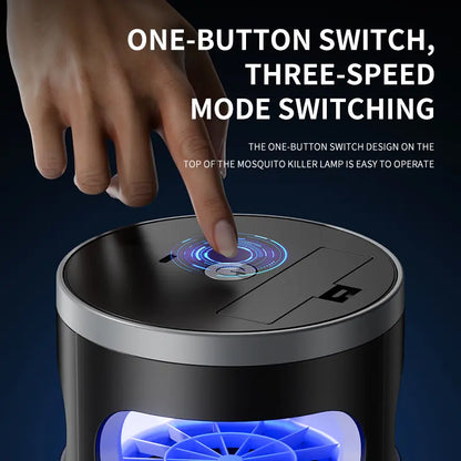 🛡️✨ Non-electrical shock type Indoor Insect Trap with Light and Suction
