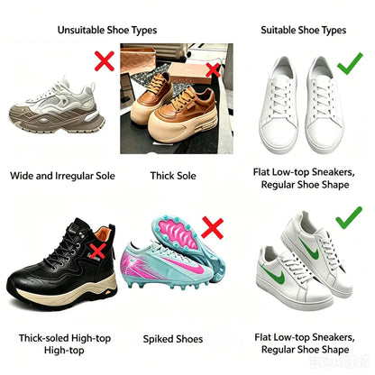 Silicone Rainproof Shoe Covers, Waterproof And Wear-Resistant（A Pair）