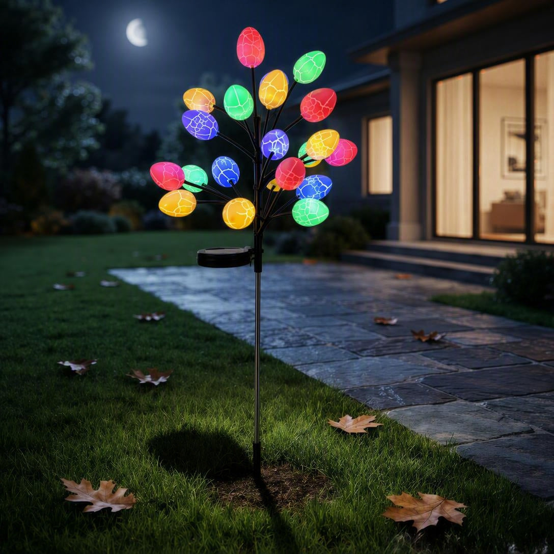 🎃Solar-Powered Branching Pumpkin Stake Lights