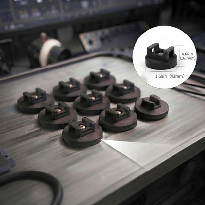 Heavy-Duty Magnetic Cable Tie Mounts(10Pcs)