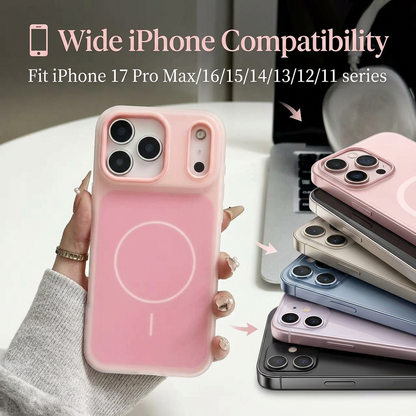 📱Candy-colored magnetic two-in-one phone case for iPhone 17 Pro Max Jelly Shell