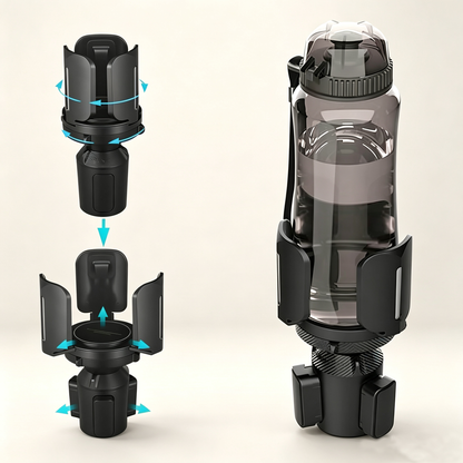 🥤🔧Multi-functional car cup holder - adjustable and expandable