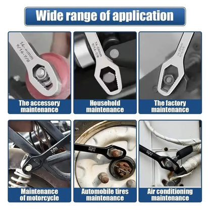 🔧 Double-head Universal Car Torx Multi-function Wrench