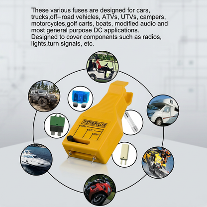 ⚡Automobile multi-functional fuse detection and removal tool