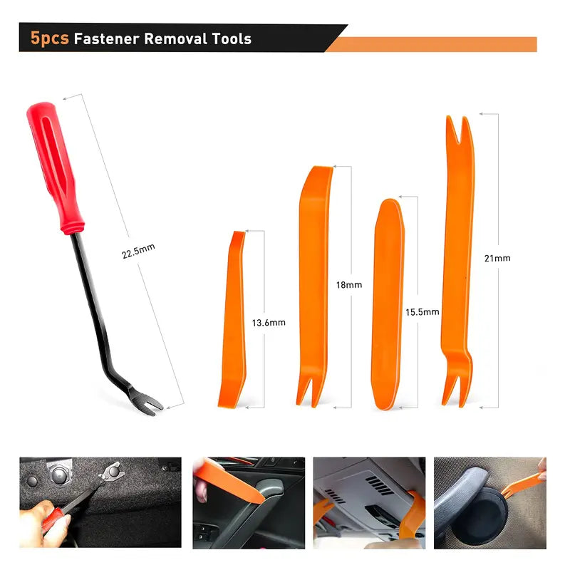 Plastic Car Clips Replacement Kit