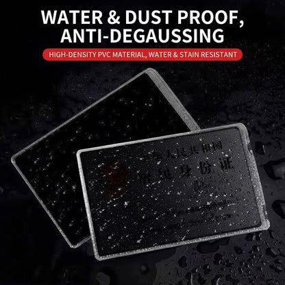 🛡️💳10 Pcs Anti-theft and anti-demagnetization card holder – protects credit cards, bank cards, and ID cards