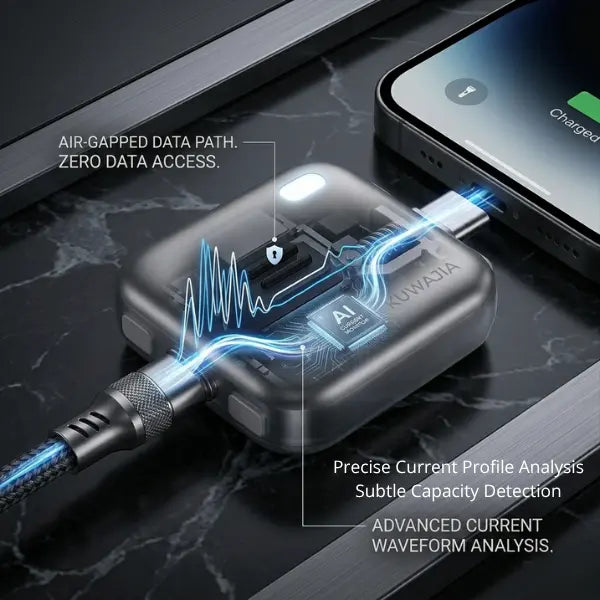 🔥Hot Sale 49% off🌟🔋 Physical-Disconnect Battery Guard, Auto & Self-Eject Charger