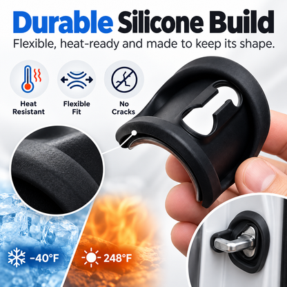 🛡️🔇4 Piece Car Door Lock Protective Pad – Suitable for Most Vehicle Models