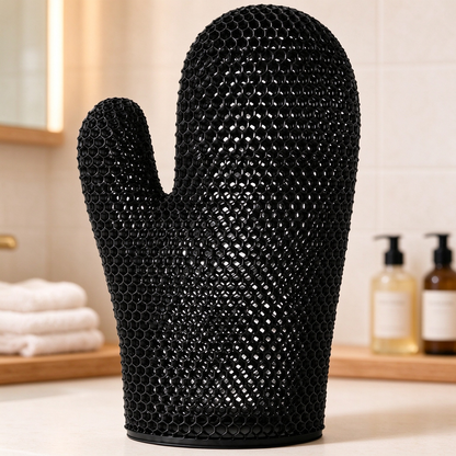 🚿Honeycomb mesh shower scrub gloves