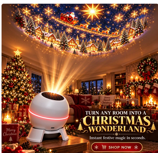 Christmas Wonderland Projector – Fill Your Home With Holiday Magic 🎄