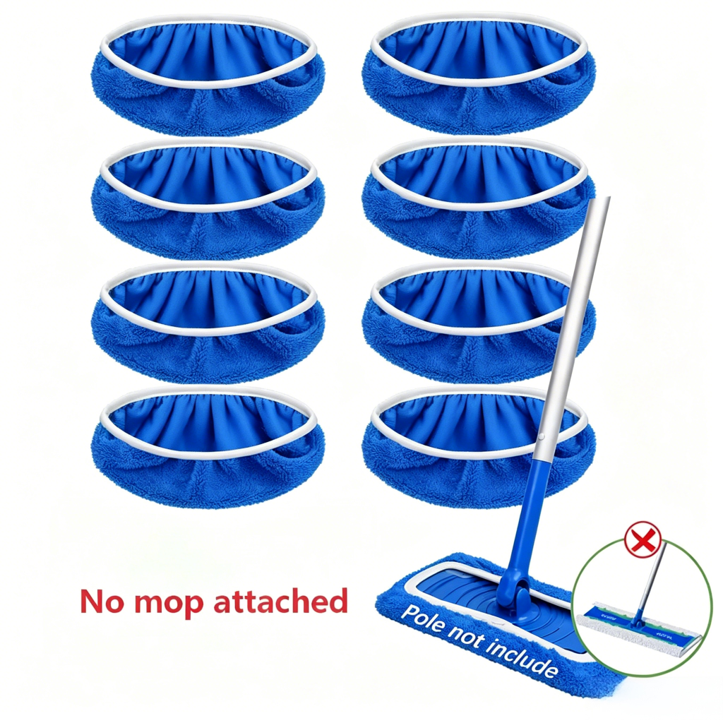 🧹🌱 Microfiber Mop Pads Compatible with Swiffer Sweeper Mop