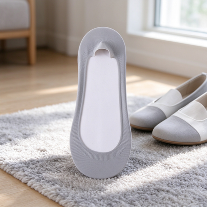 Women's Cushioned No-Show Socks for Flats（5Pcs）