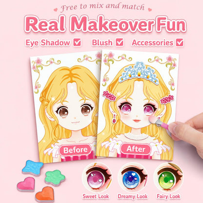 💄Princess Makeup Book Craft Set