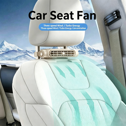🔥Hot Sale 49% off🌟🌬️ Car Seat Fan Sunvisor Clip Fan with LED Display